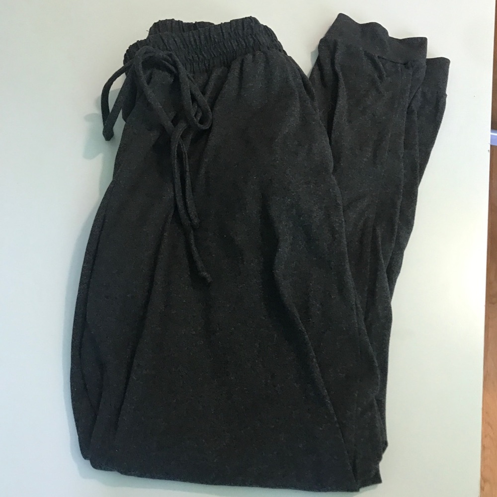 dark grey joggers